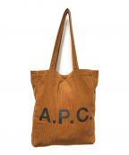 A.P.C.アーペーセー）の古着「トートバッグ」｜ブラウン