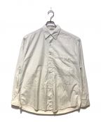 AURALEEオーラリー）の古着「WASHED FINX TWILL BIG SHIRTS」｜ホワイト