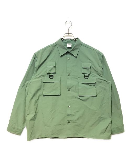 connett（コネット）connett (コネット) フィッシングシャツ グリーン サイズ:1の古着・服飾アイテム