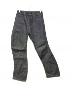 kudosクードス）の古着「TWISTED DENIM TROUSERS」｜インディゴ