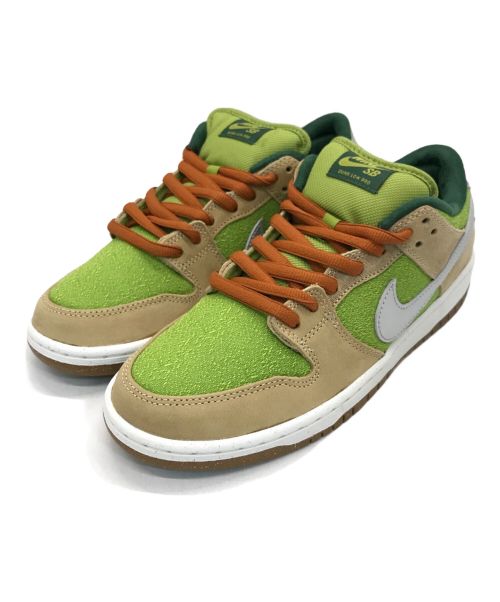 NIKE SB（ナイキエスビー）NIKE SB (ナイキエスビー) スニーカー グリーン×ベージュ サイズ:27.5cm 未使用品の古着・服飾アイテム