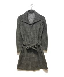 ATTACHMENT×Harris Tweed（アタッチメント×ハリスツイード）の古着「ツイードコート」｜グレー