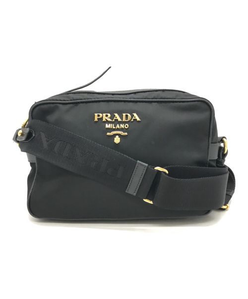 PRADA（プラダ）PRADA (プラダ) ナイロンショルダーバッグ ブラック サイズ:下記参照の古着・服飾アイテム