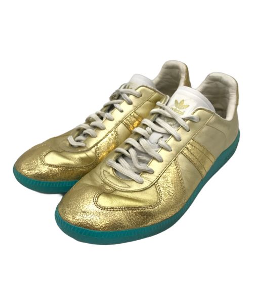 adidas（アディダス）adidas (アディダス) BW ARMY METALLIC GOLD/PURE CYANOGEN ゴールド サイズ:26.5cmの古着・服飾アイテム