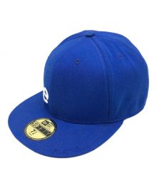 New Era×SUPREME（ニューエラ×シュプリーム）の古着「キャップ」｜ブルー