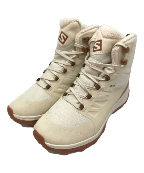 SALOMON（サロモン）SALOMON (サロモン) スノーブーツ ホワイト サイズ:23.5cmの古着・服飾アイテム