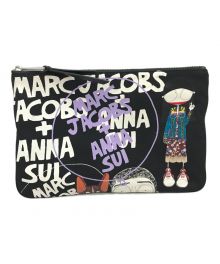 ANNA SUI×MARC JACOBS（アナスイ×マークジェイコブス）の古着「クラッチバッグ」｜ブラック