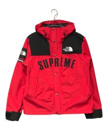 SUPREME×THE NORTH FACE（シュプリーム×ザ ノース フェイス）の古着「アーチロゴマウンテンジャケット」｜レッド×ブラック