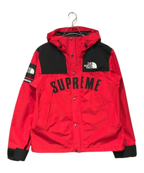 SUPREME（シュプリーム）SUPREME (シュプリーム) THE NORTH FACE (ザ ノース フェイス) アーチロゴマウンテンジャケット レッド×ブラック サイズ:M 未使用品の古着・服飾アイテム