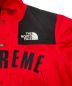 中古・古着 SUPREME (シュプリーム) THE NORTH FACE (ザ ノース フェイス) アーチロゴマウンテンジャケット レッド×ブラック サイズ:M 未使用品：60000円