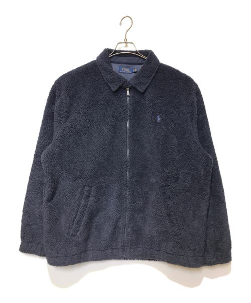 POLO RALPH LAUREN（ポロ・ラルフローレン）POLO RALPH LAUREN (ポロ・ラルフローレン) フリースジャケット ネイビー サイズ:XLの古着・服飾アイテム