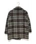 Aquascutum (アクアスキュータム) アニバーサリーチェックコート ブラック×グレー サイズ:10（M相当）：17000円