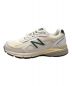 NEW BALANCE (ニューバランス) ローカットスニーカー ホワイト×グリーン サイズ:26cm 未使用品：17000円