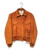 IMPORTED SUEDE by CAMPUSインポーテッドスウェード バイキャンパス）の古着「［古着］スウェードジャケット」｜ブラウン