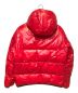 MONCLER (モンクレール) ルミエール リバーシブルダウンジャケット レッド×ブラック サイズ:3：70000円