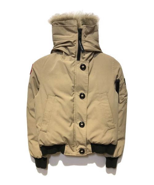 CANADA GOOSE（カナダグース）CANADA GOOSE (カナダグース) ラブラドール ボンバー ヘリテージ ダウンジャケット ベージュ サイズ:Sの古着・服飾アイテム