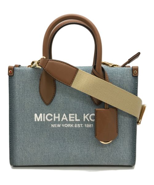 MICHAEL KORS（マイケルコース）MICHAEL KORS (マイケルコース) デニムクロスボディーバッグ インディゴ サイズ:下記参照の古着・服飾アイテム