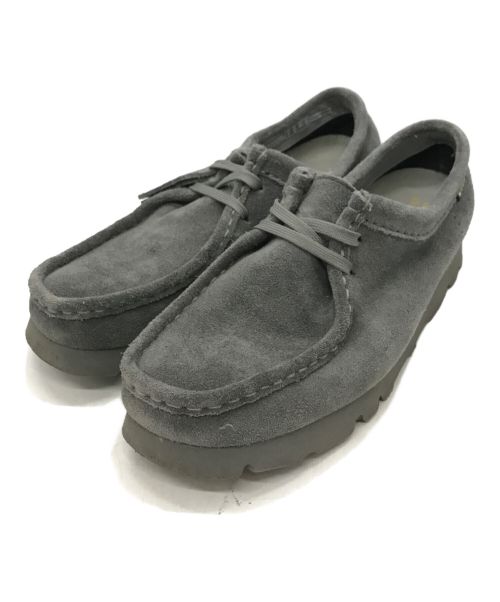 CLARKS ORIGINALS（クラークス オリジナルズ）CLARKS ORIGINALS (クラークス オリジナルズ) BEAMS BOY (ビームスボーイ) Wallabee GTX ブーツ グレー サイズ:24.5cmの古着・服飾アイテム