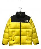 THE NORTH FACEザ ノース フェイス）の古着「ヌプシジャケット」｜イエロー×ブラック