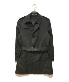 BURBERRY BLACK LABEL（バーバリーブラックレーベル）の古着「裏地キルティングトレンチコート」｜ブラック