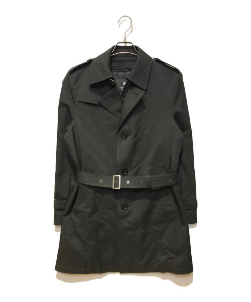 BURBERRY BLACK LABEL（バーバリーブラックレーベル）BURBERRY BLACK LABEL (バーバリーブラックレーベル) 裏地キルティングトレンチコート ブラック サイズ:Mの古着・服飾アイテム