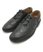 Tricker'sトリッカーズ）の古着「ウィングチップシューズ」｜ブラック