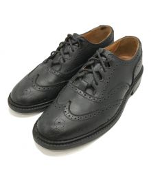 Tricker's（トリッカーズ）の古着「ウィングチップシューズ」｜ブラック