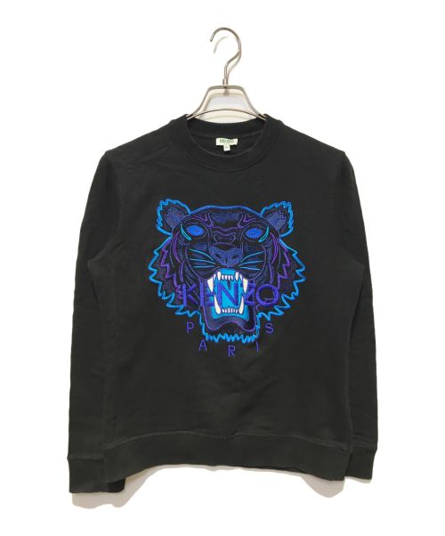 KENZO（ケンゾー）KENZO (ケンゾー) タイガー刺繍スウェット ブラック サイズ:XSの古着・服飾アイテム