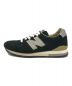 NEW BALANCE (ニューバランス) ローカットスニーカー ブラック サイズ:26.5cm：5000円