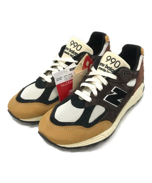 NEW BALANCE（ニューバランス）NEW BALANCE (ニューバランス) スニーカー ブラウン×ベージュ サイズ:26cm 未使用品の古着・服飾アイテム