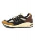 NEW BALANCE (ニューバランス) スニーカー ブラウン×ベージュ サイズ:26cm 未使用品：18000円