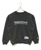 NEIGHBORHOOD×RUSSELL ATHLETICネイバーフッド×ラッセルアスレチック）の古着「ロゴスウェット」｜ブラック