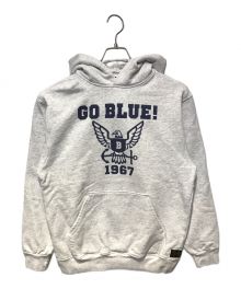 BLUE BLUE×southern mfg co.（ブルーブルー）の古着「［古着］プリントパーカー」｜グレー