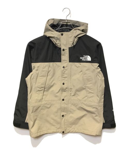 THE NORTH FACE（ザ ノース フェイス）THE NORTH FACE (ザ ノース フェイス) マウンテンライトジャケット ベージュ×ブラック サイズ:Lの古着・服飾アイテム