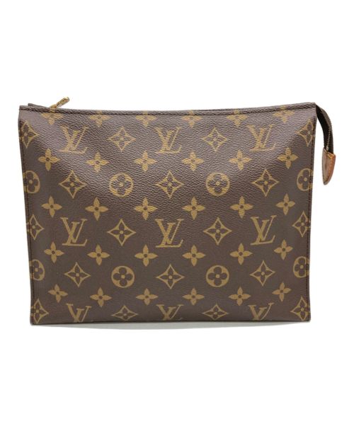 LOUIS VUITTON（ルイ ヴィトン）LOUIS VUITTON (ルイ ヴィトン) クラッチバッグ ブラウン サイズ:下記参照の古着・服飾アイテム