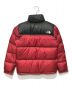 THE NORTH FACE (ザ ノース フェイス) ヌプシジャケット ブラック×レッド サイズ:S：18000円