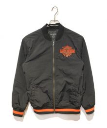 HARLEY-DAVIDSON（ハーレーダビッドソン）の古着「［古着］ボンバージャケット」｜ブラック