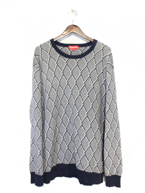 supreme chain link sweater