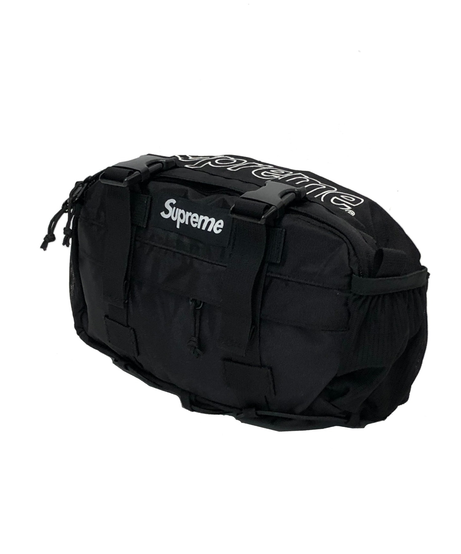 低価日本製 Supreme 19aw Supreme Waist Bag Black ブラック Kの通販