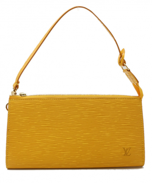 LOUIS VUITTON（ルイ ヴィトン）LOUIS VUITTON (ルイヴィトン) ポシェットアクセソワールジョーヌ イエロー サイズ:- エピ M52959 AR1013の古着・服飾アイテム