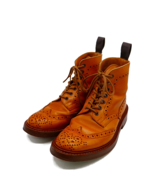 中古 古着通販 Trickers トリッカーズ カントリーブーツ ブラウン サイズ 5 1 2 5 M2508 ブランド 古着通販 トレファク公式 Trefac Fashion