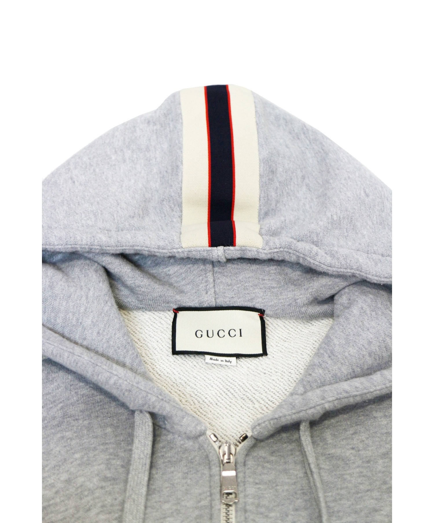 5％OFF】 GUCCI おすすめネット グレーパーカー パーカー