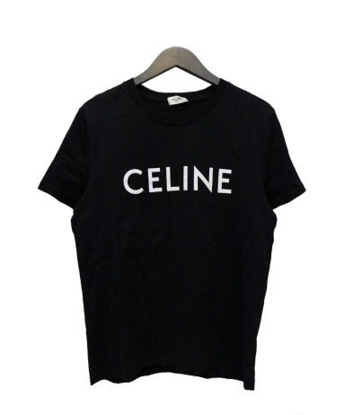 SALE／37%OFF】 CELINE 希少デザイン チュニジア製 M タイトTシャツ