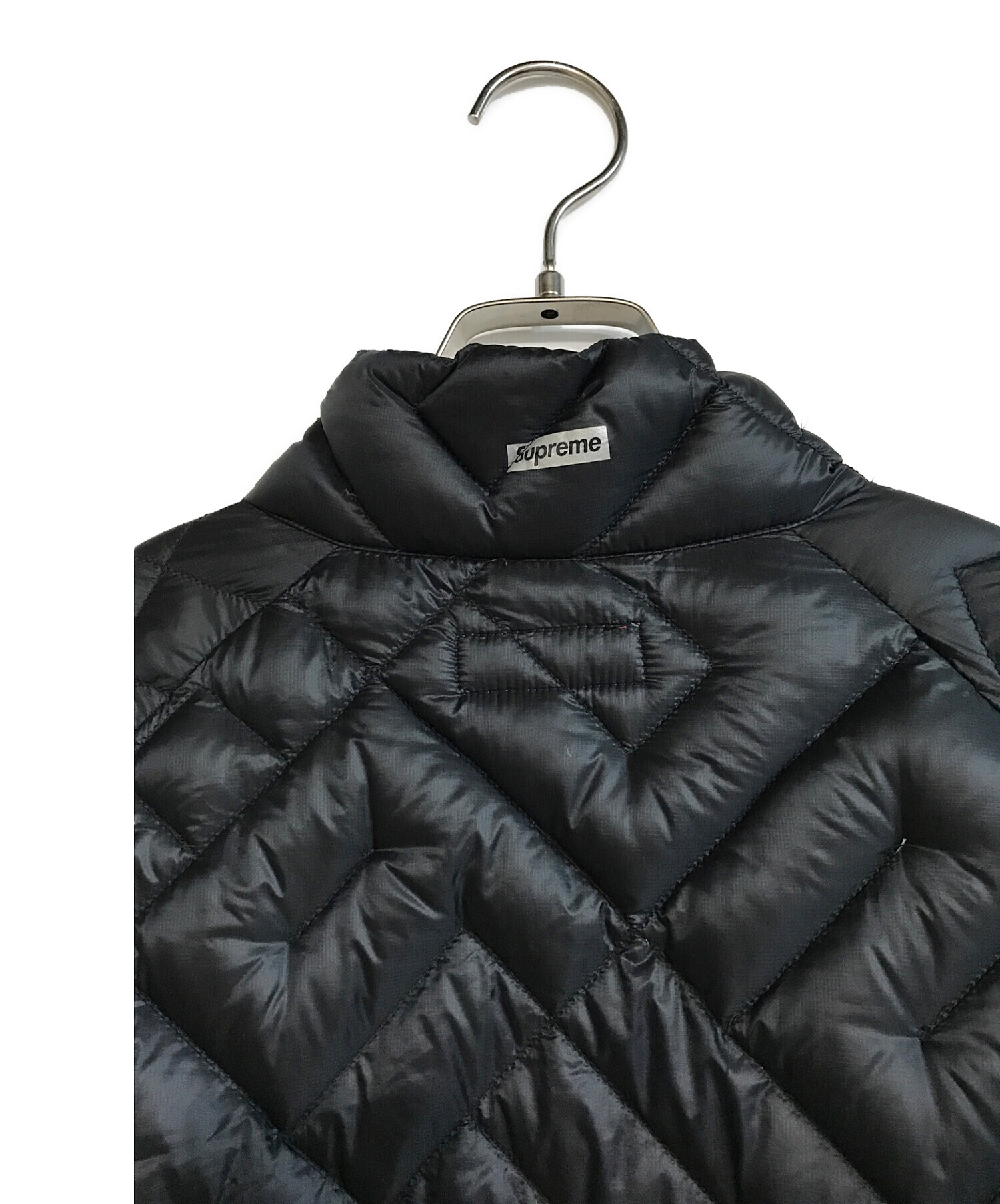 消費税無し Supreme Spellout Quilted Lightweight Down Jacket