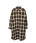 THE SHINZONE（ザ シンゾーン）の古着「CHECK SHIRT DRESS」｜ブラック×ブラウン