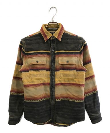 【中古・古着通販】RRL (ダブルアールエル) STRIPED JACQUARD