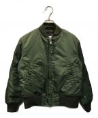 Engineered Garments×BEAMS BOYエンジニアド ガーメンツ×ビームスボーイ）の古着「別注MA-1ジャケット」｜カーキ