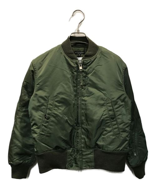 Engineered Garments（エンジニアド ガーメンツ）Engineered Garments (エンジニアド ガーメンツ) BEAMS BOY (ビームスボーイ) 別注MA-1ジャケット カーキ サイズ:Pの古着・服飾アイテム