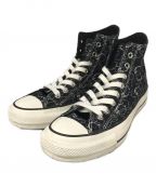 CONVERSE ADDICT×UNDERCOVERコンバース アディクト×アンダーカバー）の古着「CHUCK TAYLOR MATERIAL UC HI」｜ブラック