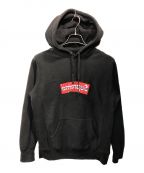 SUPREME×COMME des GARCONS SHIRTシュプリーム×コムデギャルソンシャツ）の古着「17ss Box Logo Hooded Sweatshirt」｜ブラック